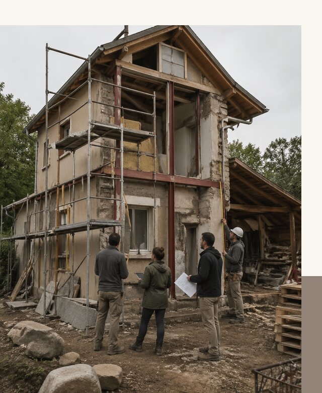 Реконструкция загородного дома под ключ в Курганинске от бюро