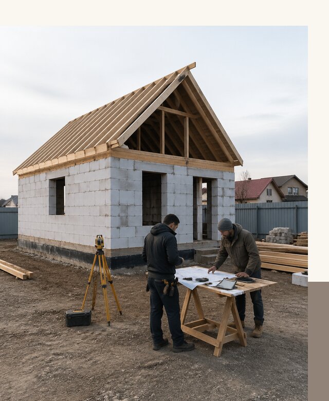Проекты и строительство домов 5 на 8 под ключ в Курганинске